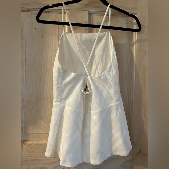 Theory Amalay Top in Sheer Plaid - Picture 4 of 10